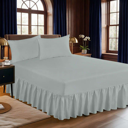 Extra Deep Fitted Sheet UK | 25CM Soft Bed Sheet Single Double King | Design 0137 Small Double Cream