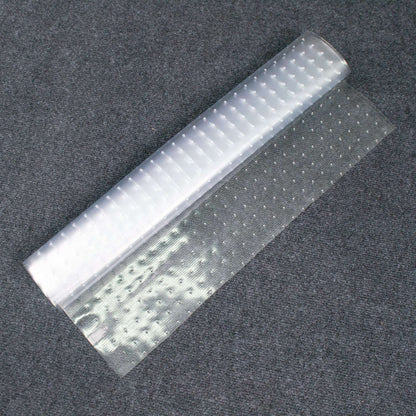 Clear Carpet Protector Roll UK | Skid Resistant Vinyl Floor Mat 7 Foot Long 27" Width Transparent