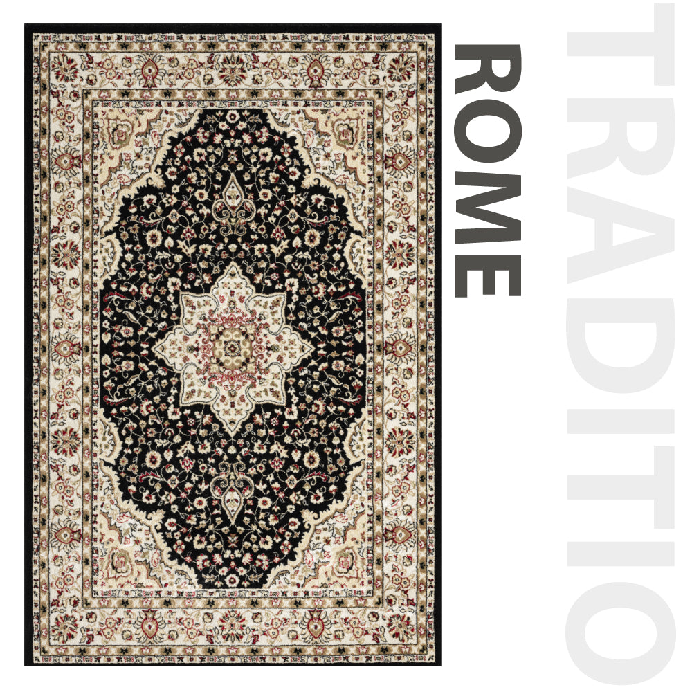 Rome Non Slip Large Traditional Rugs Bedroom Carpet Hallway Runner Kitchen Floor Mats