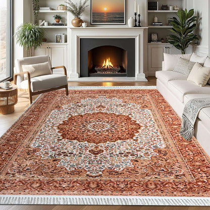 Non Slip Hallway Runner Rug UK | Long Kitchen Carpet Runner Mat | Design 0106 80 x 150 cm (2 ft 6 in x 5 ft) Grey - Kashmir Rug
