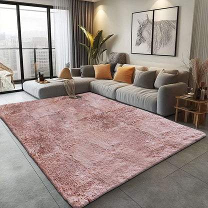 Non Slip Hallway Runner Rug UK | Long Kitchen Carpet Runner Mat | Design 0120 50 x 80 cm Beige - Plain Shaggy Rug
