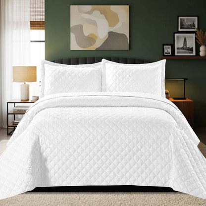 Luxury Embossed Bedspread UK | Bedding Throw for Double King Super King | Design 0116 Single Pink - Insp