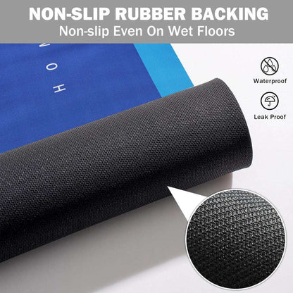 Non Slip Bath Mat UK | Soft Water Absorbent Bathroom Rug | Design 0128