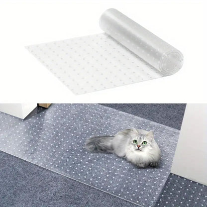 Clear Carpet Protector Roll | Transparent Floor Mat for Carpets & Rugs