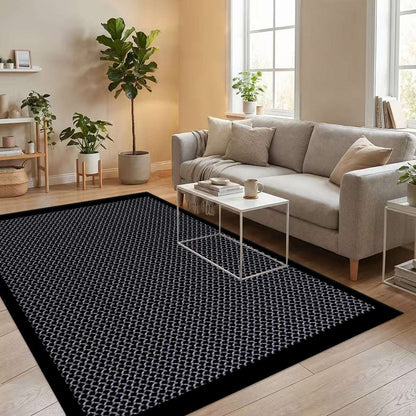 Haven Non Slip Rubber Door Mat UK | Indoor Outdoor Heavy Duty Entrance Mat 60 x 90 cm Red - Mesh Rubber Mat