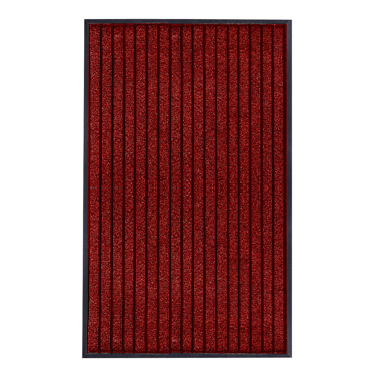 Non Slip Rubber Door Mat | Indoor & Outdoor Heavy Duty Entrance Mat | Washable Hallway Runner Rug | Floor Barrier Mat UK
