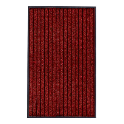 Non Slip Rubber Door Mat | Indoor & Outdoor Heavy Duty Entrance Mat | Washable Hallway Runner Rug | Floor Barrier Mat UK