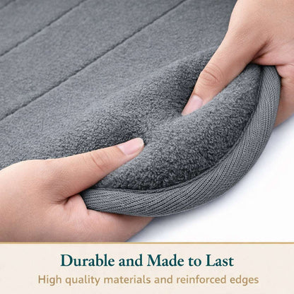 Non Slip Bath Mat Extra Large Bathroom Rug Water Absorbent Toilet Pedestal Mats