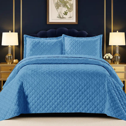 Embossed Three Piece Bedspread
