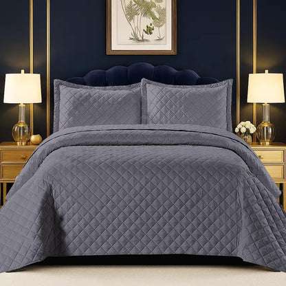 Embossed Three Piece Bedspread
