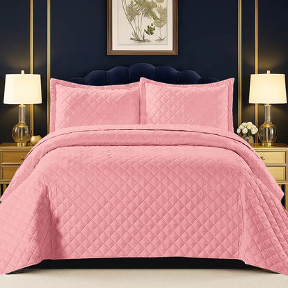 Embossed Three Piece Bedspread