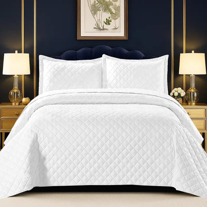 Embossed Three Piece Bedspread