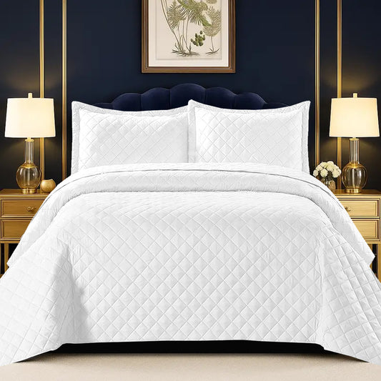 Embossed Three Piece Bedspread