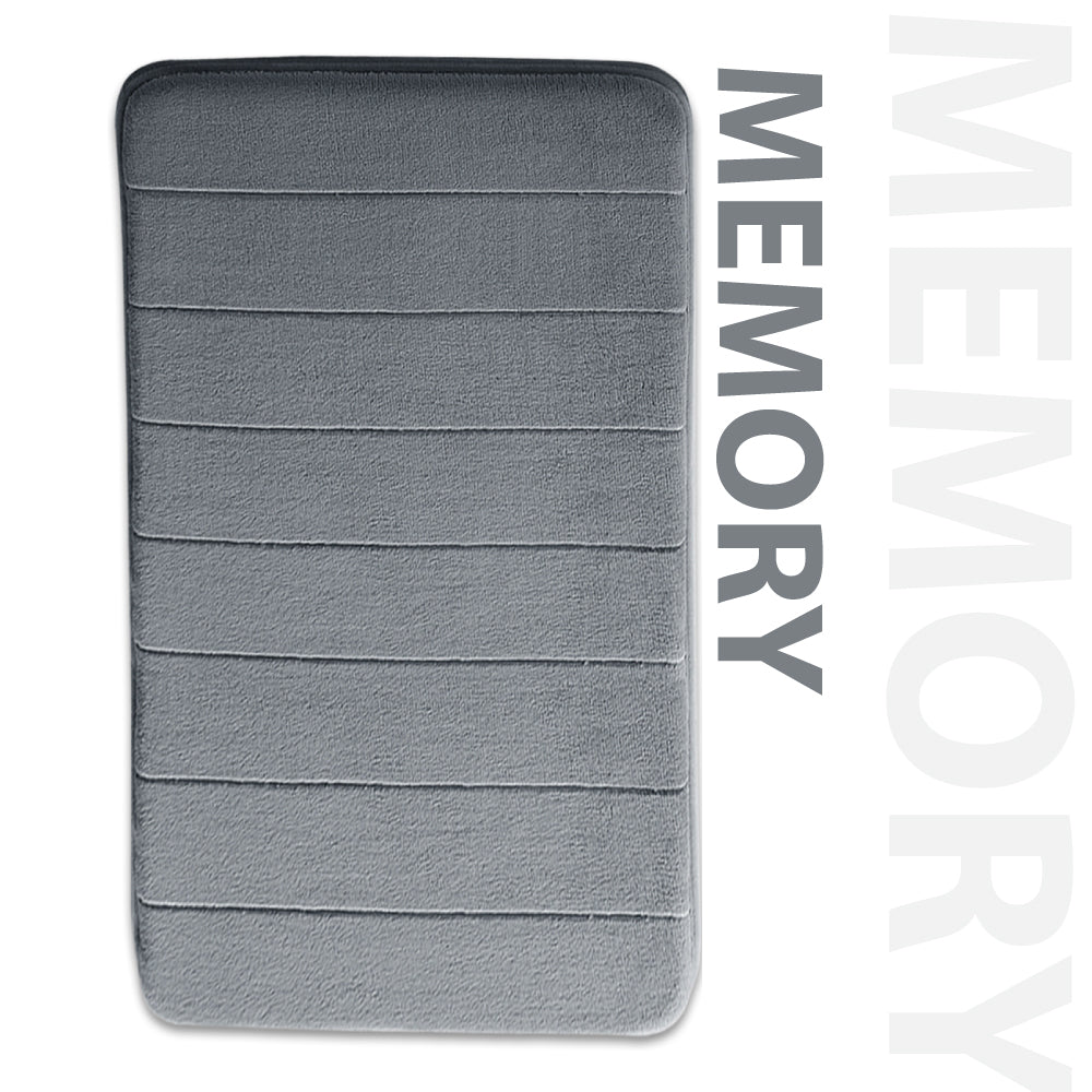 Non-Slip Absorbent Bathroom Mat | Bath Mat & Pedestal Mat Set