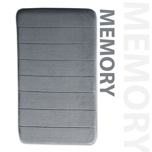 Non-Slip Absorbent Bathroom Mat | Bath Mat & Pedestal Mat Set