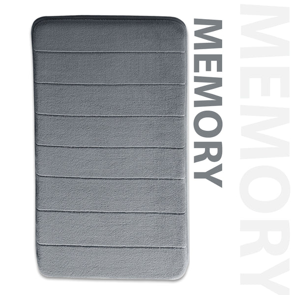 Memory foam Non-Slip Absorbent Bathroom Mat | Bath Mat & Pedestal Mat Set