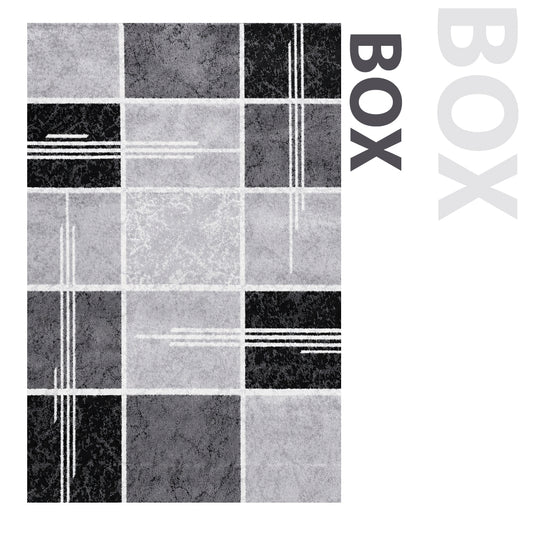 Box Geometric Area Rug