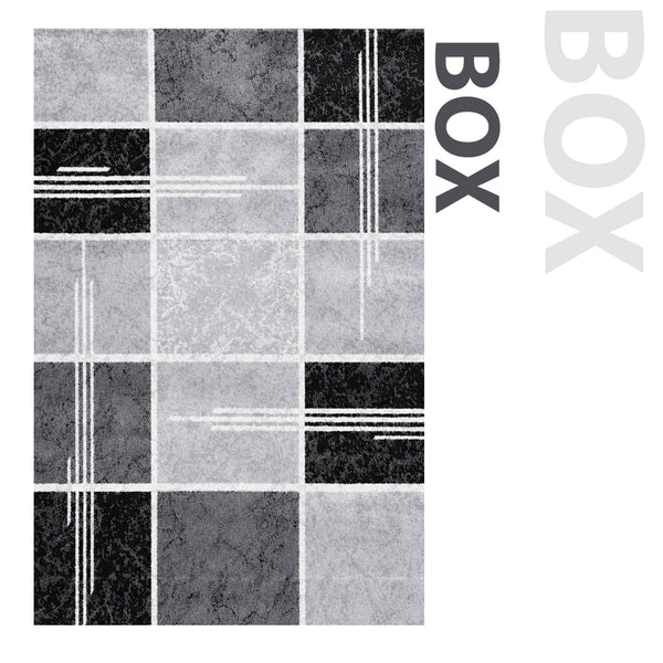 Geometric Box Area Rug