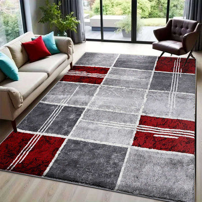 Box Geometric Area Rug
