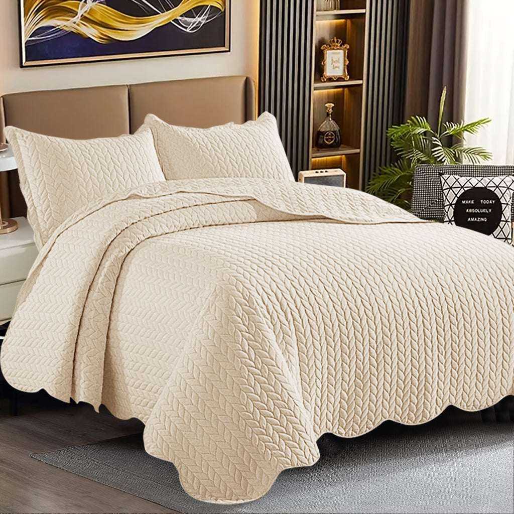 Classic Quilted Bed Throw