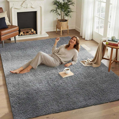 Soft Shaggy Area Rug | Living Room, Bedroom & Hallway Rug