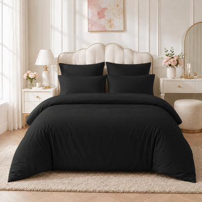 Plain Reversible Bedding Set - Sea Green