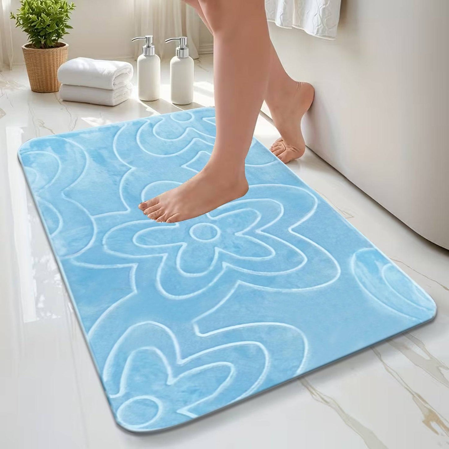 Extra Large Absorbent Bath Mat