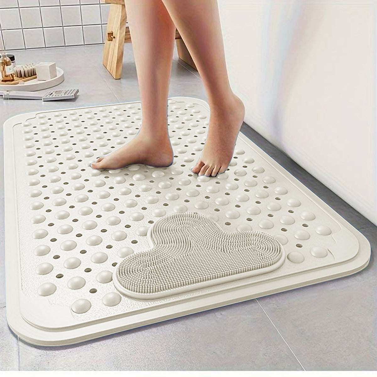 Foot Massage Rubber Bath Mat