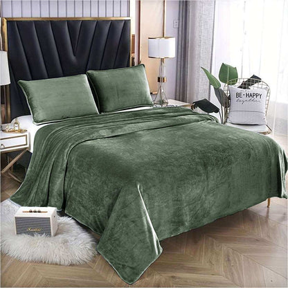 Large Faux Fur Throw