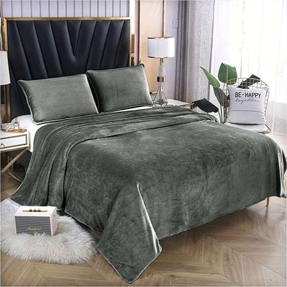 Large Faux Fur Throw