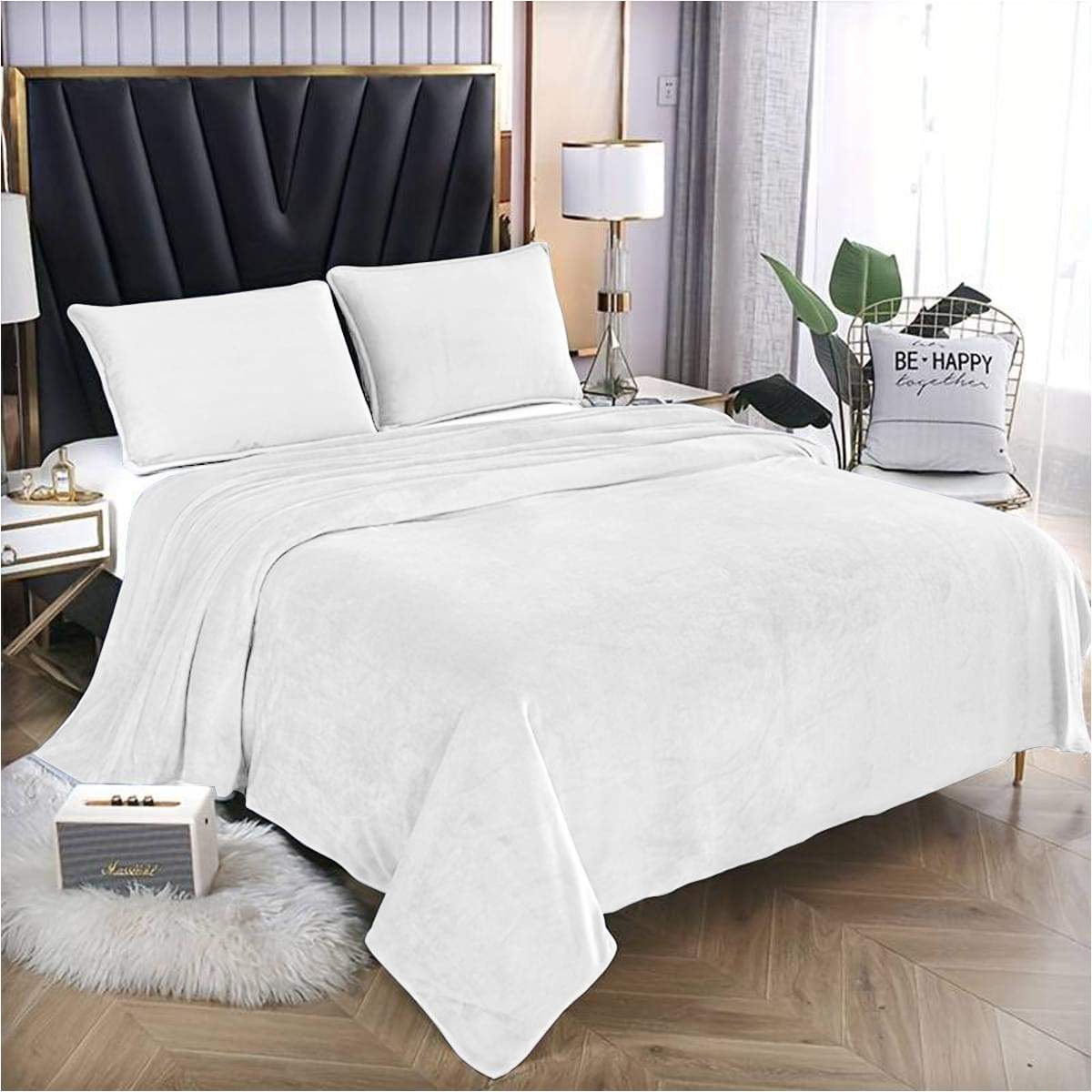 Large Faux Fur Throw