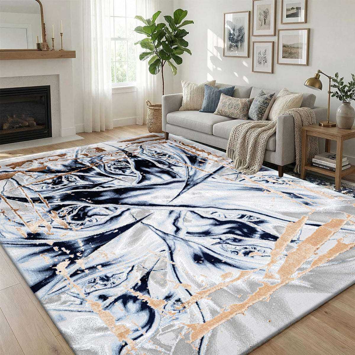 Marble Luxe Soft Area Rug