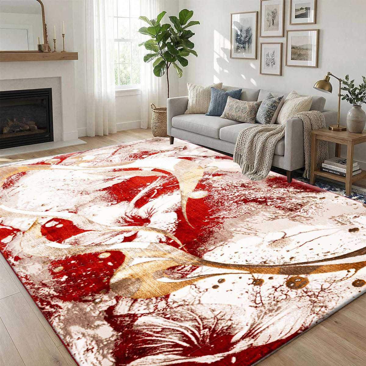 Marble Luxe Soft Area Rug