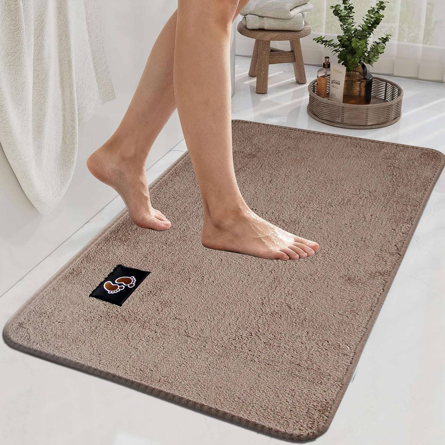 Microfibre Non Slip Bath Mat