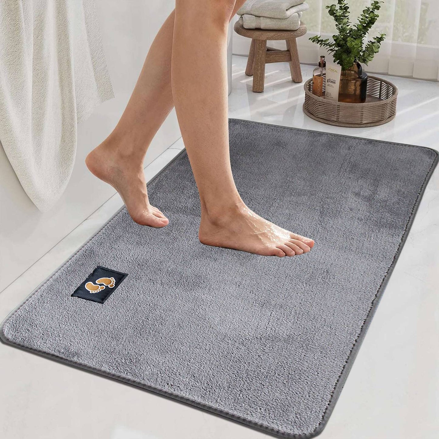 Microfibre Non Slip Bath Mat