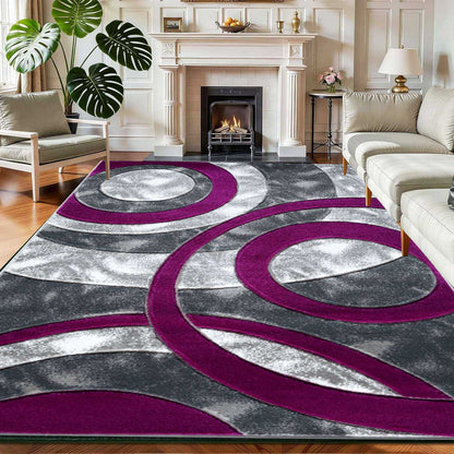 Modern Statement Living Room Rug