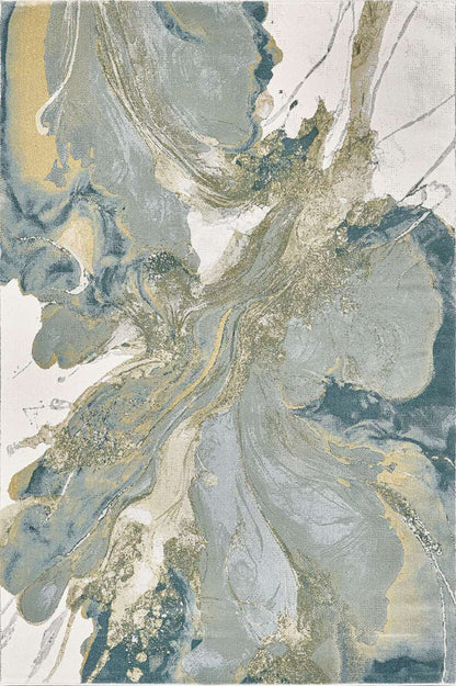 Mottled Fluffy Bedroom Rug