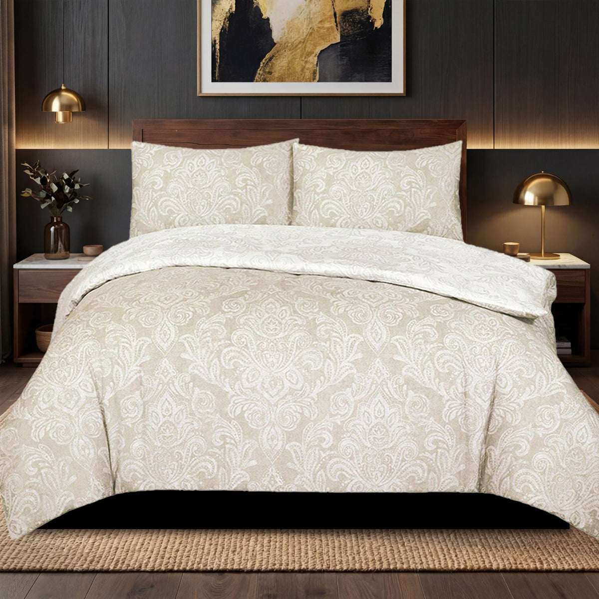 Floral Duvet Cover Bedding Set with Pillowcase(s)