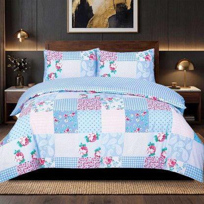 Floral Duvet Cover Bedding Set with Pillowcase(s)