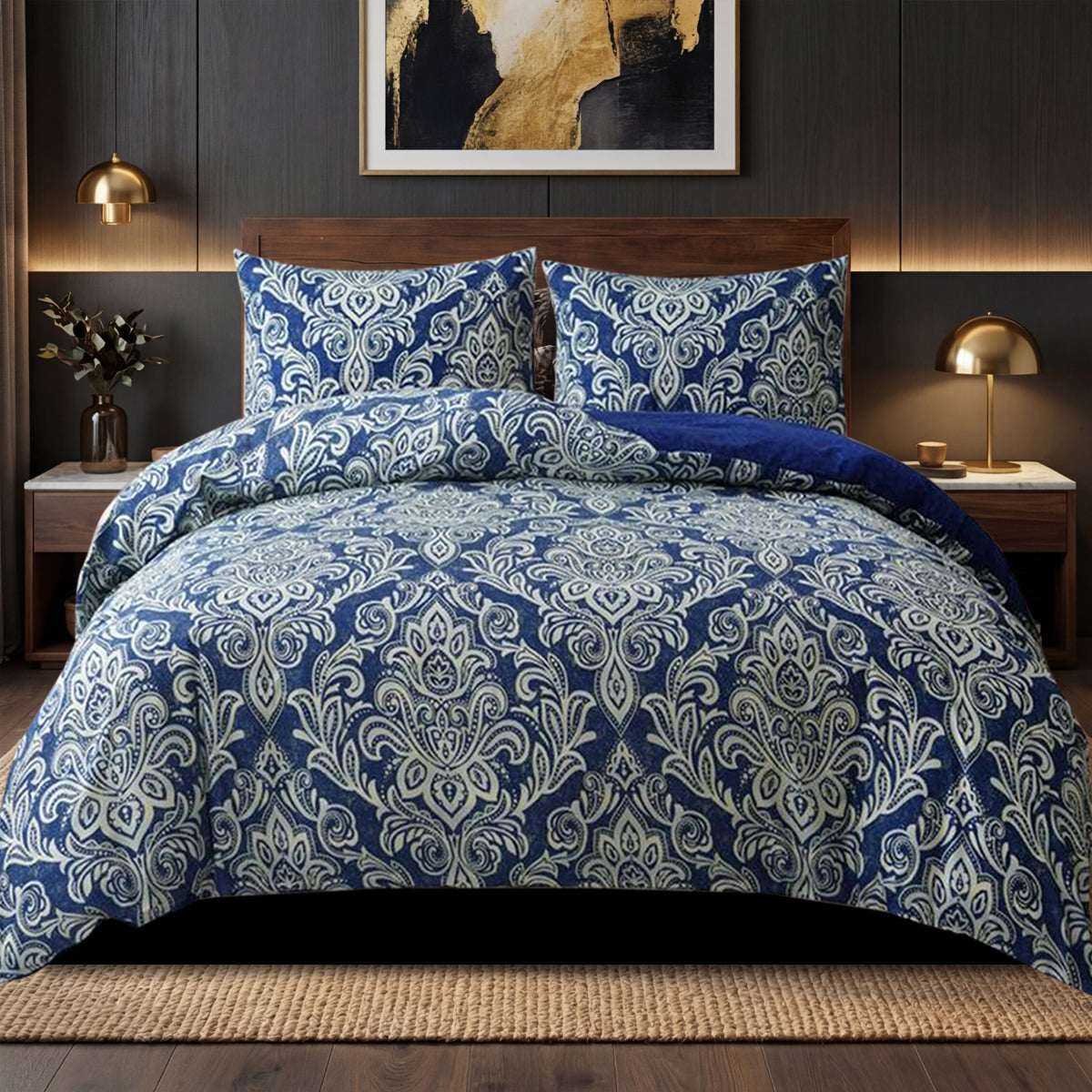 Floral Duvet Cover Bedding Set with Pillowcase(s)