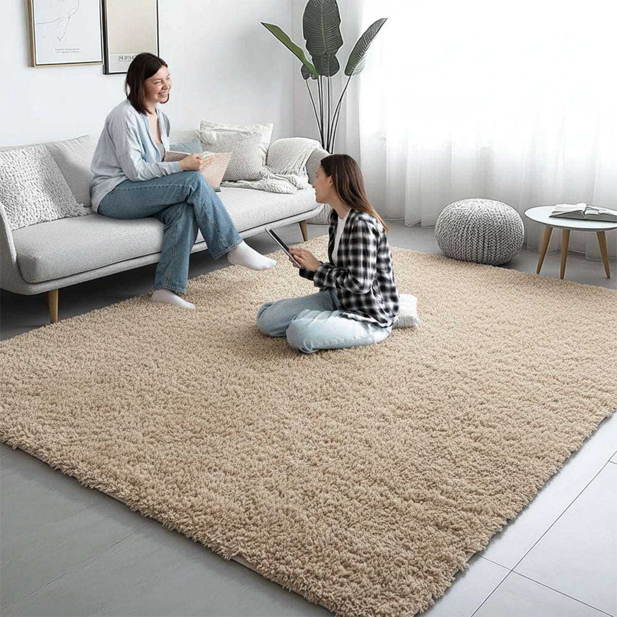 Soft Fluffy Shaggy Rug | Bedroom, Living Room & Hallway Runner