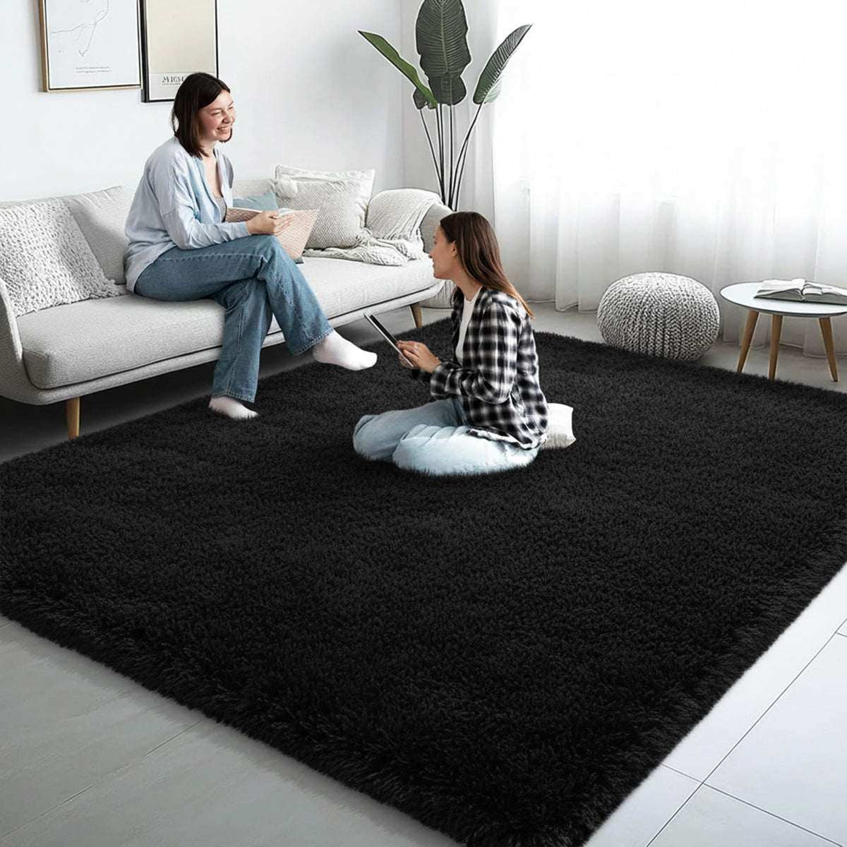 Soft Fluffy Shaggy Rug | Bedroom, Living Room & Hallway Runner