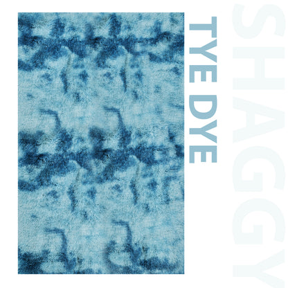 Thick Shaggy Area Rug - Grey