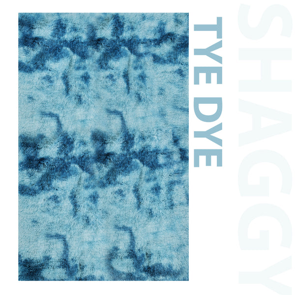 Thick Shaggy Area Rug - Grey