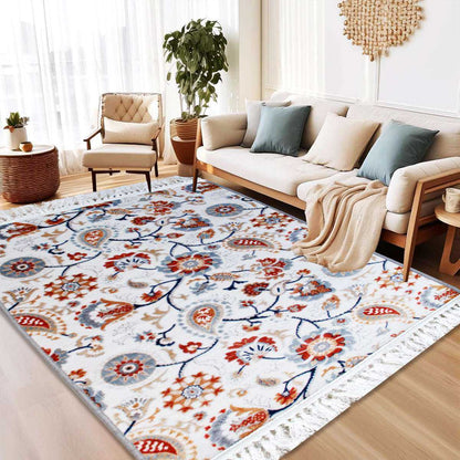 Vintage Printed Traditional Rug