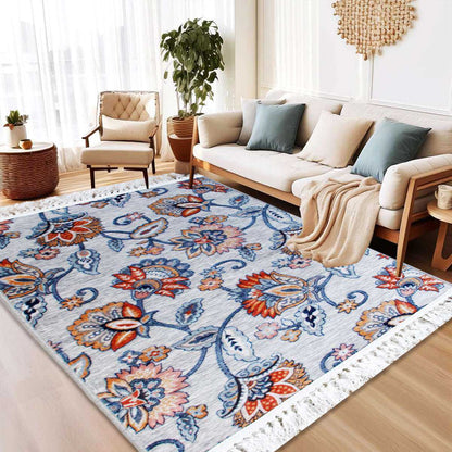 Vintage Printed Traditional Rug