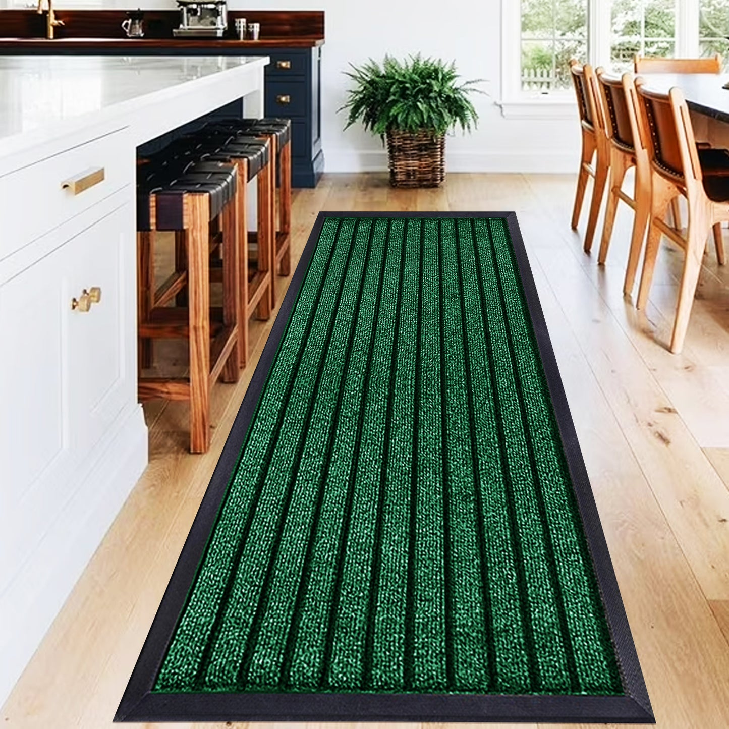 Non Slip Rubber Door Mat UK | Indoor Outdoor Heavy Duty Entrance Mat | Style 5 red-rubber-mat 50 x 90 cm