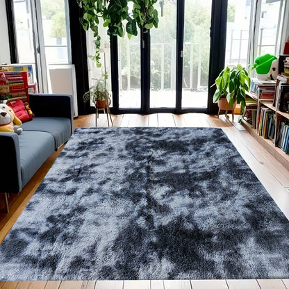 Thick Shaggy Living Room Rug