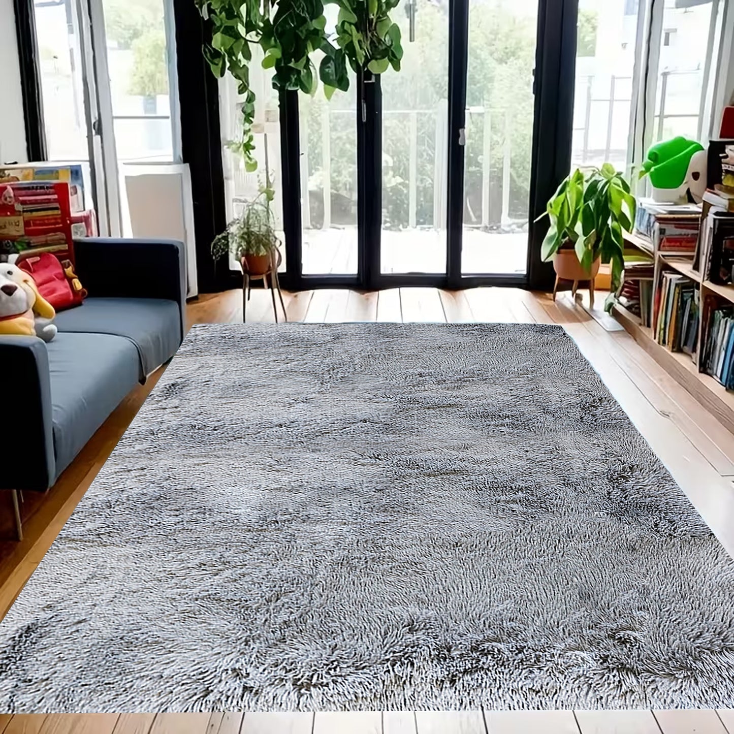 Thick Shaggy Living Room Rug