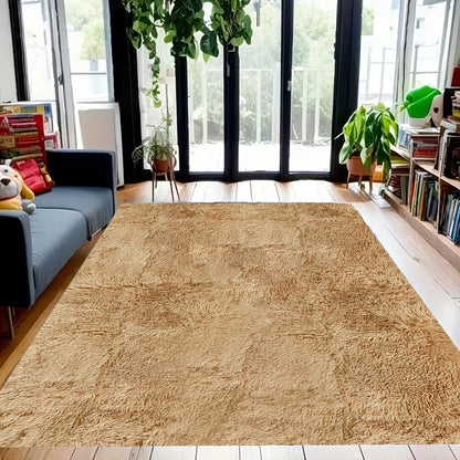Thick Shaggy Living Room Rug